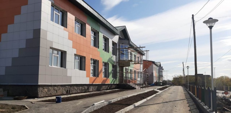 Строительство детского сада на улице Арсеньева идет в рамках графика