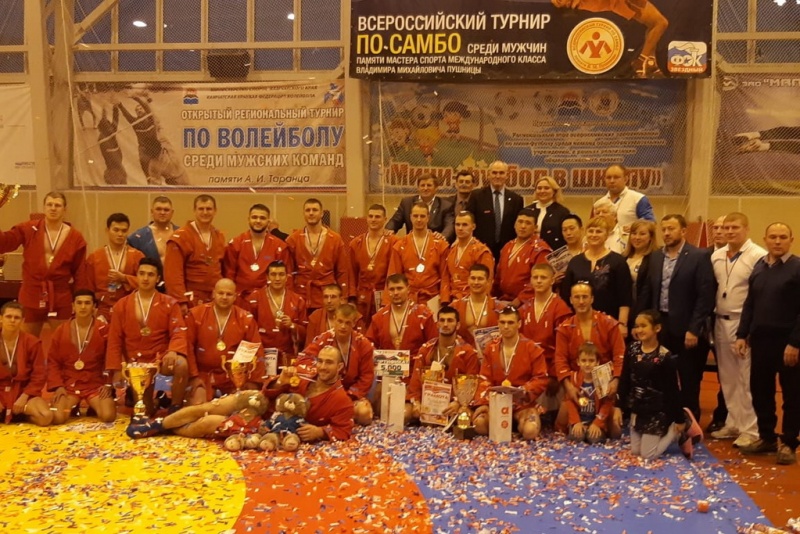 В краевой столице прошли XVIII Всероссийские соревнования по самбо