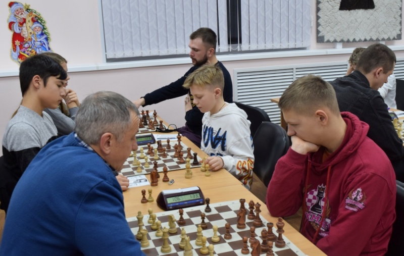 Новогодние шахматы в Петропавловске-Камчатском