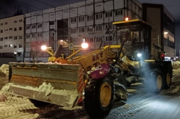 Дорожные работы в ночь на 27 февраля