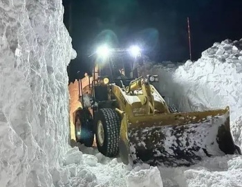 Дорожные работы в ночь на 24 февраля