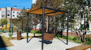 Благоустройство дворов Петропавловска-Камчатского в рамках федеральной программы