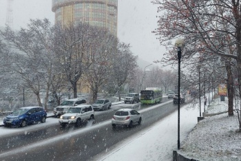 Горожан призывают быть внимательными при прохождении снежного циклона
