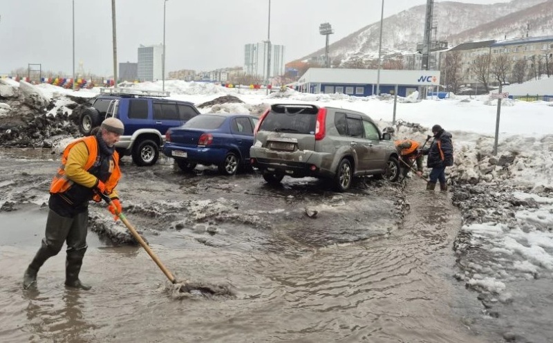 Отвод воды с проезжей части