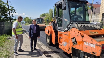 В Петропавловске-Камчатском продолжается ямочный ремонт