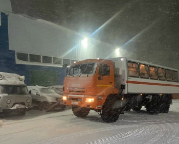 Пассажирское движение остановлено. Работают вахтовки 