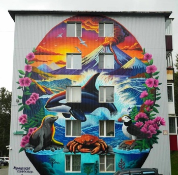 Горожане выбирают фаворитов фестиваля «Авача стрит-арт – 2025»