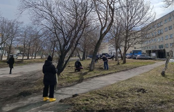 В краевом центре состоялся очередной субботник 