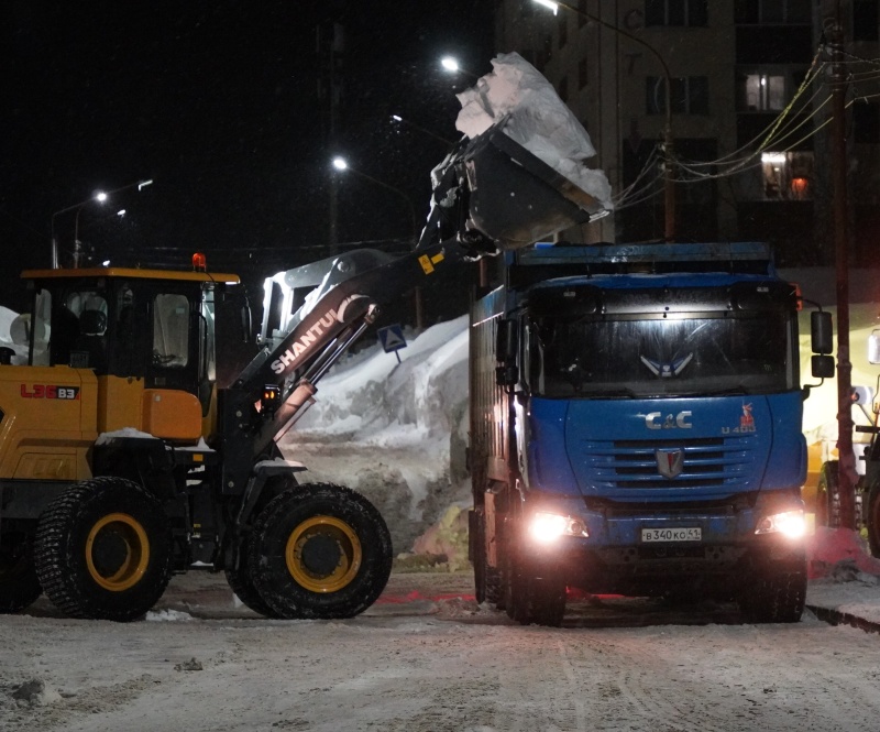 Дорожные работы в ночь на 17 февраля