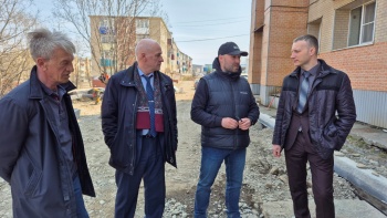 Глава города Евгений Беляев: Началось благоустройство микрорайона Мишенный-3