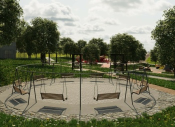 В парке «Электрон» появятся всесезонная арт-галерея и новые игровые зоны