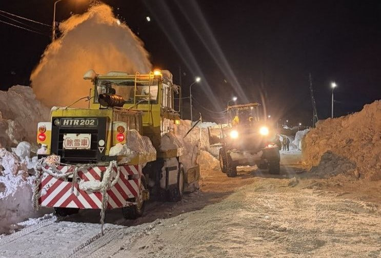 Дорожные работы в ночь на 21 февраля