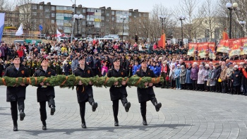 В парке Победы в Петропавловске-Камчатском почтили память героев Великой Отечественной войны 