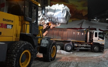 Дорожные работы в ночь на 19 февраля