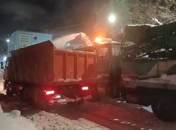 Дорожные работы в ночь на 6 февраля