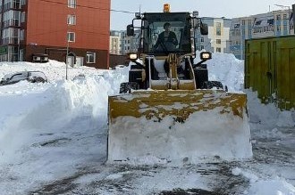 В Петропавловске-Камчатском продолжается ликвидация последствий циклона