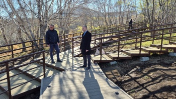 Глава города Евгений Беляев: В Петропавловске-Камчатском завершен первый этап благоустройства парковой зоны между двумя крупными микрорайонами