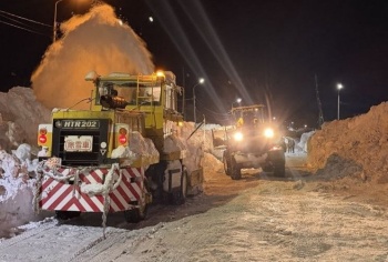 Дорожные работы в ночь на 11 февраля