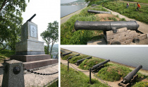 Памятник героям III-ей батареи лейтенанта А.П. Максутова
