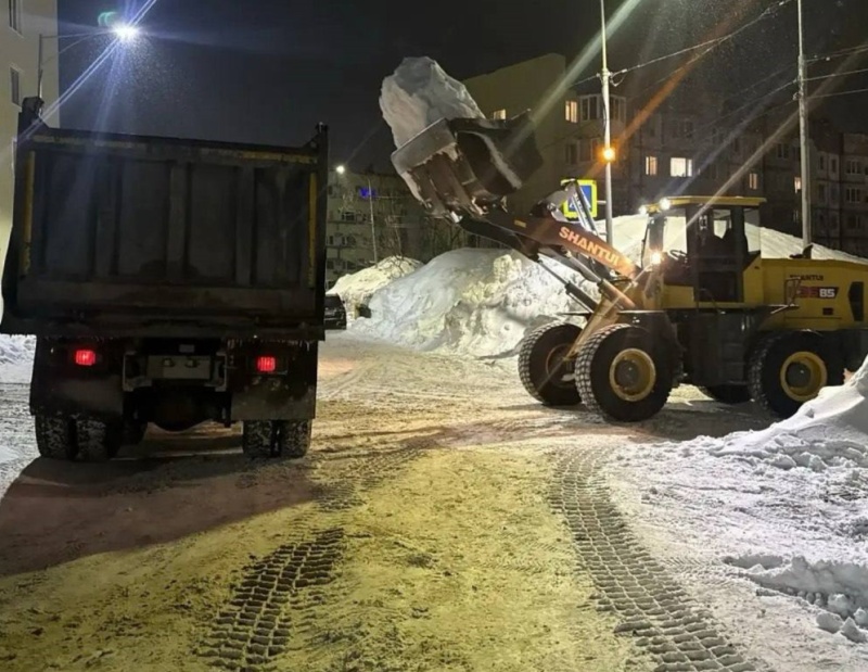 Дорожные работы в ночь на 15 февраля