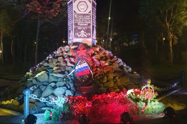 Петропавловск-Камчатский присоединился к всероссийской акции «Лучи Победы» Петропавловск-Камчатский присоединился к всероссийской акции «Лучи Победы»