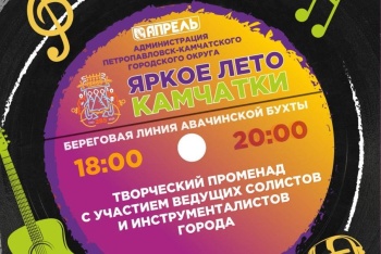 Яркое лето Камчатки: живая музыка на берегу бухты